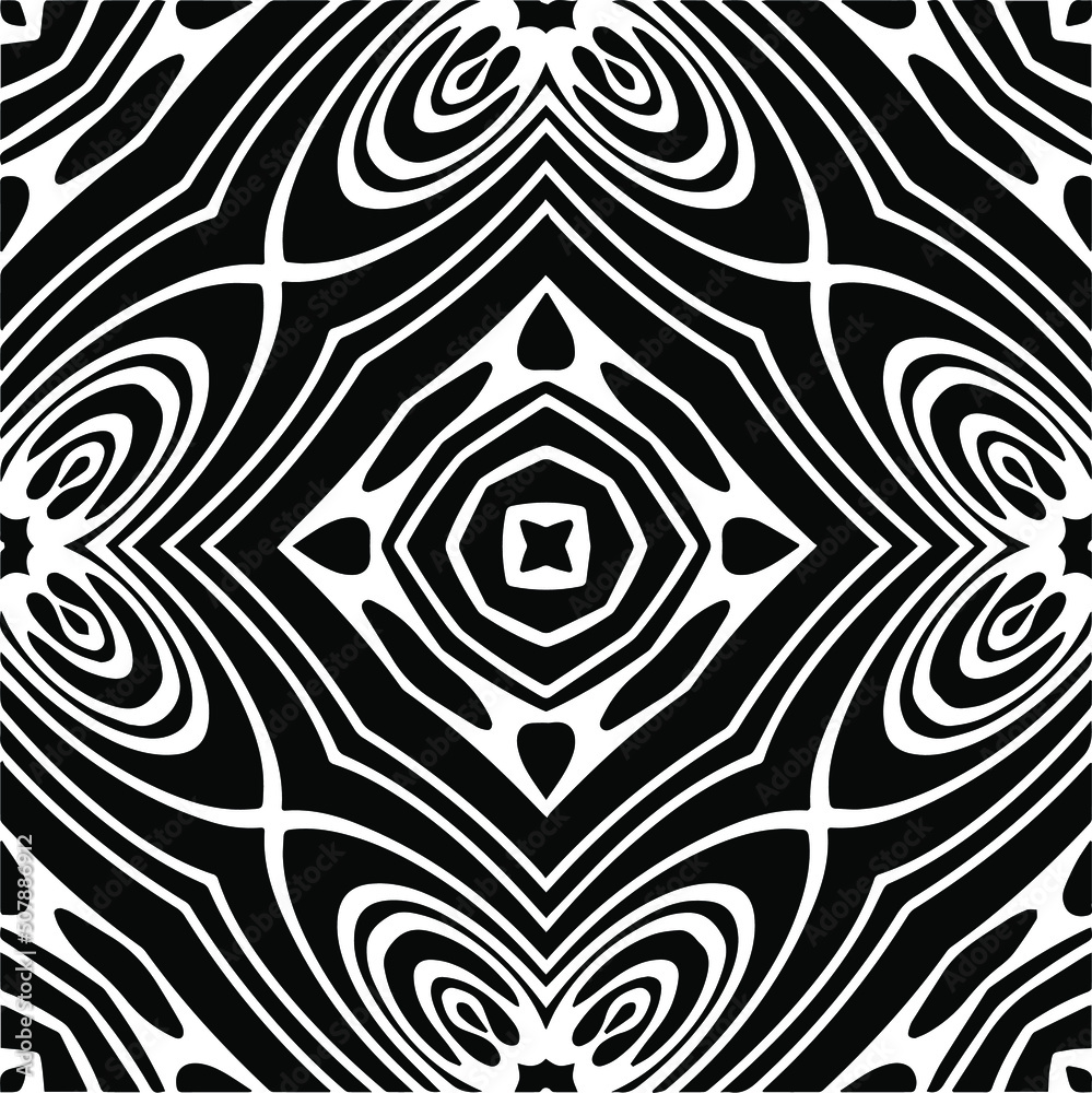 Abstract background with black and white pattern. Unique geometric vector swatch. Perfect for site backdrop, wrapping paper, wallpaper, textile and surface design. Abstract background with black and white pattern. Unique geometric vector swatch. Perfect for site backdrop, wrapping paper, wallpaper, textile and surface design.
