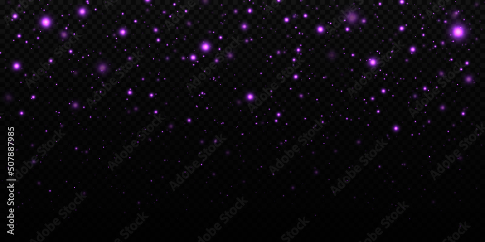 Pink bright lights and glitter texture on black background. Sparkling space magical dust particles. Christmas concept. Pink bright lights and glitter texture on black background. Sparkling space magical dust particles. Christmas concept.