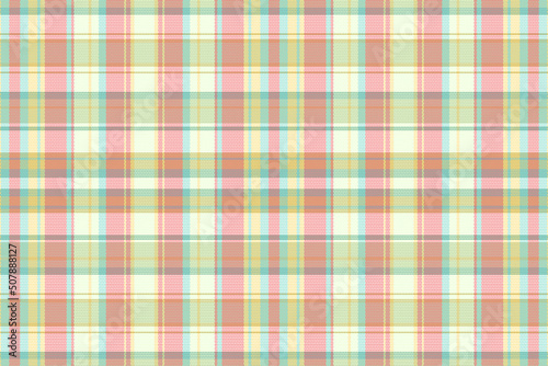 Tartan plaid pattern with texture and summer color.