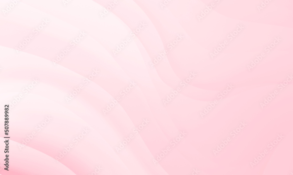 Obraz premium Abstract pink white colors gradient with wave lines pattern texture background.