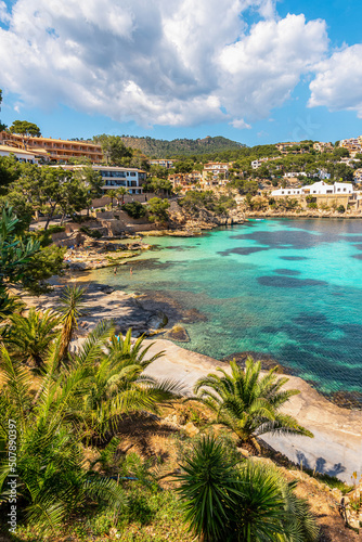 Mallorca island. Beach Cala Fornells