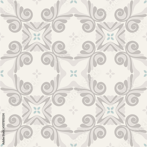 Elegant vintage siamless pattern.