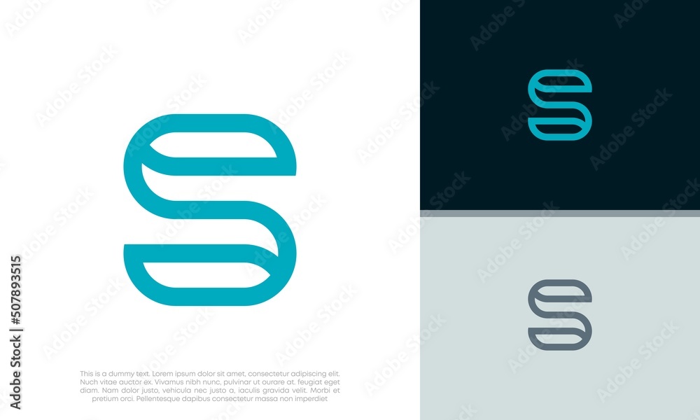 Initials S logo design. Initial Letter Logo.
Initials S logo design. Initial Letter Logo.
