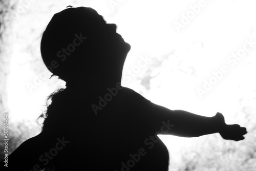 praying person
