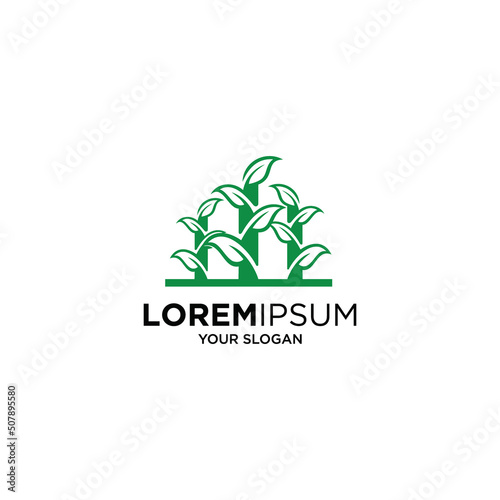 tower farm hydro farm logo vector