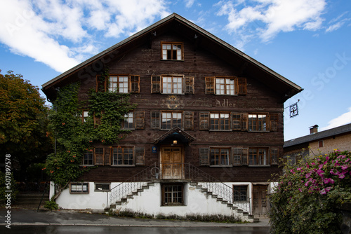 Dörfliches Vorarlberg - Schwarzenberg - Vorarlberg - Österreich - Holzhaus