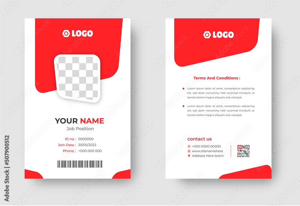 Blank Id Card Design Png