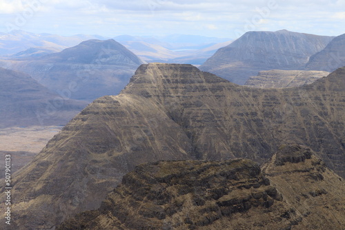 beinn dearg torridon scotland highlands munros photo