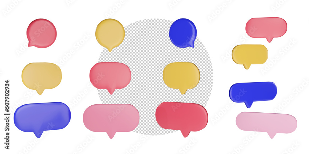 speech balloon text bubble chatting message say talk podium blue display stand cloud computing concept illustration speech balloon text bubble chatting message say talk podium blue display stand cloud computing concept illustration
