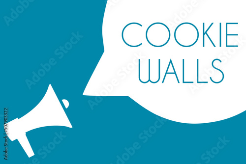 Megaphone Cookie Walls