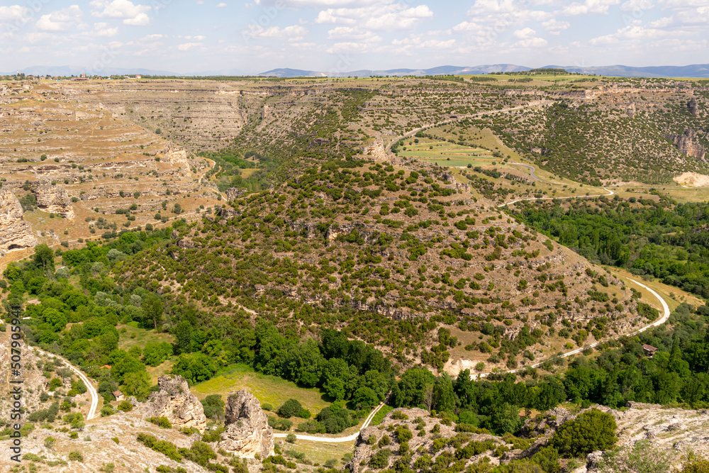Uşak Ulubey Canyon is known as the second largest canyon in the world.