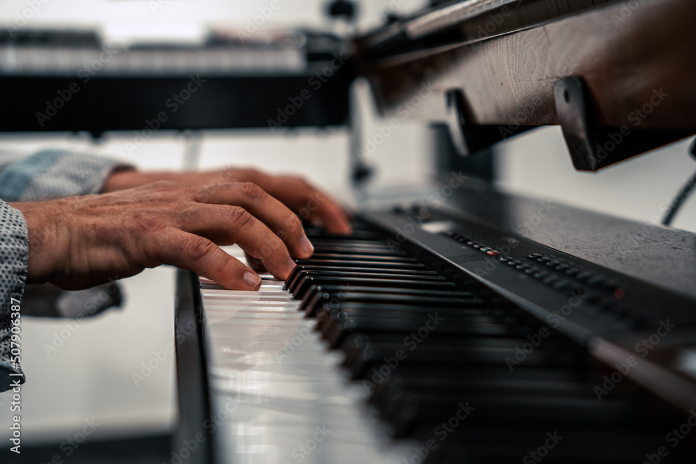 Fototapeta premium Keyboarder