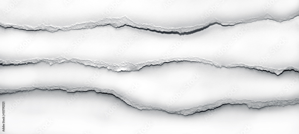 Naklejka premium Ripped paper edges background