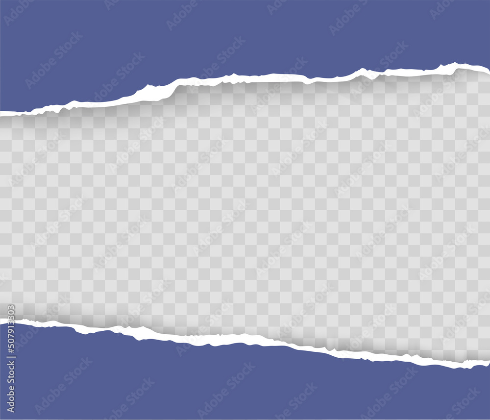 Torn paper with ripped edges realistic vector with space for text. Template design for banner for web and print Torn paper with ripped edges realistic vector with space for text. Template design for banner for web and print