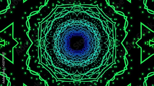 Kaleidoscope Vortex Animation