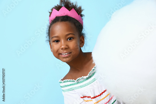 Little African-American gir...