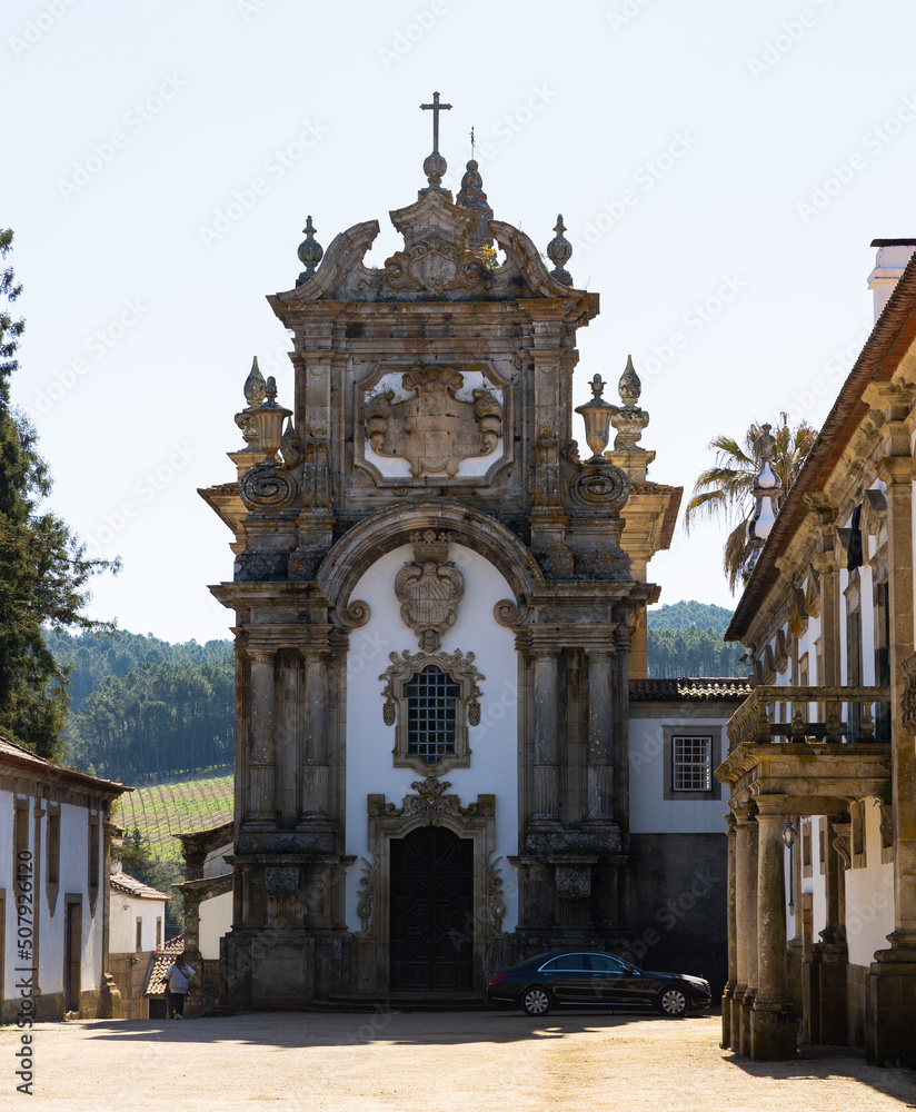 Obraz premium Landmarks of Portugal - Solar de Mateus, Vila real