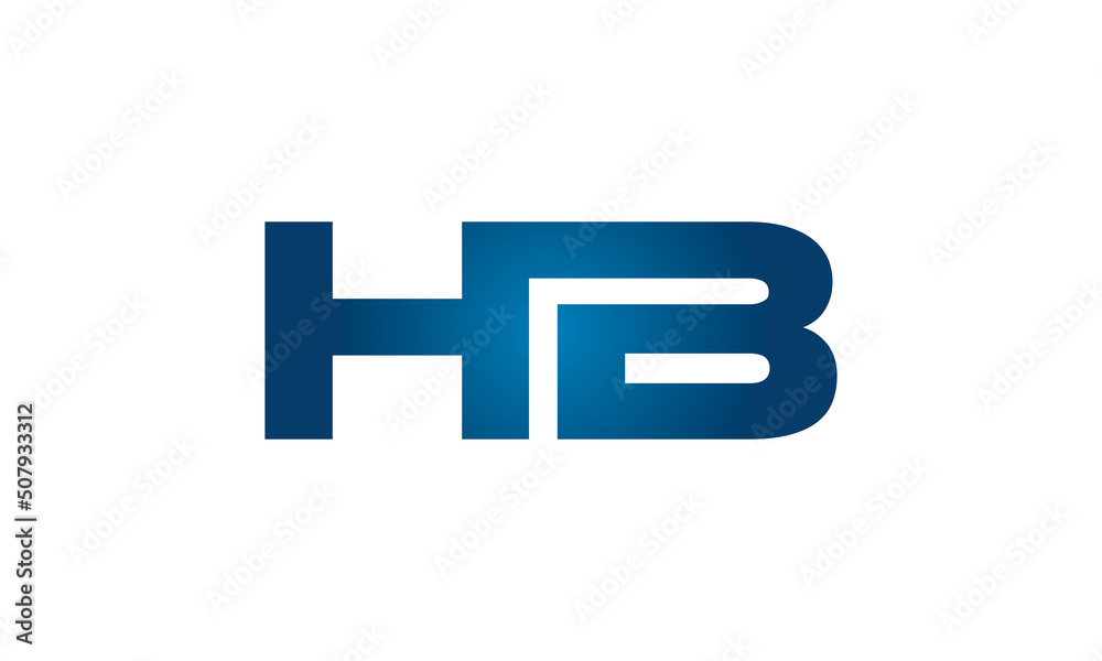 HB linked letters logo icon HB linked letters logo icon