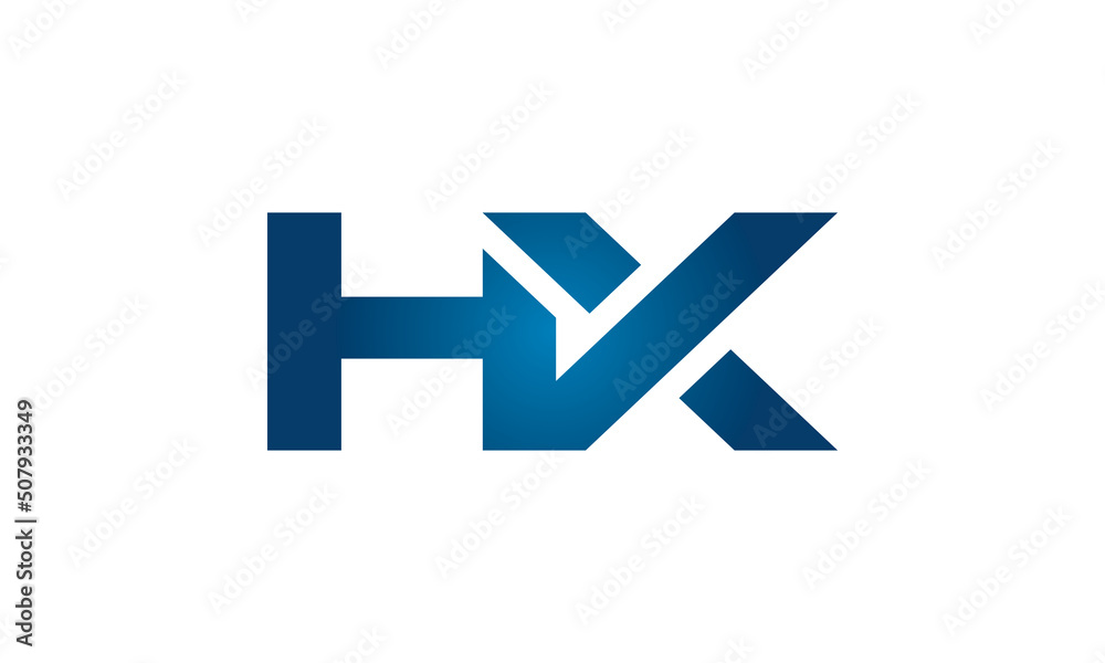 HX linked letters logo icon HX linked letters logo icon