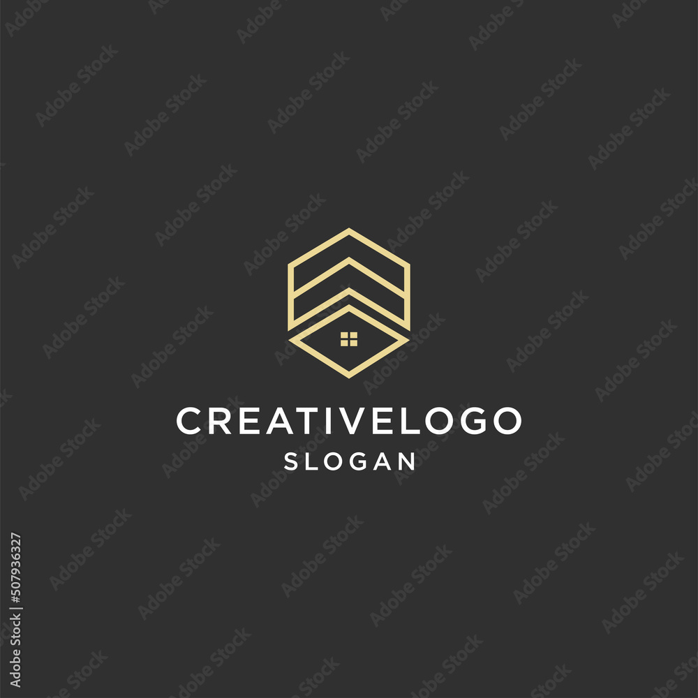 Real estate logo icon design template Real estate logo icon design template