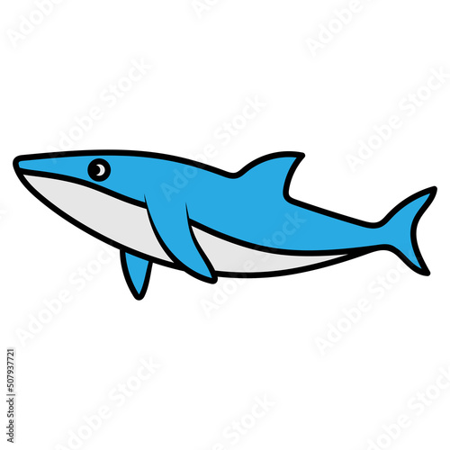 shark icon design template vector illustration