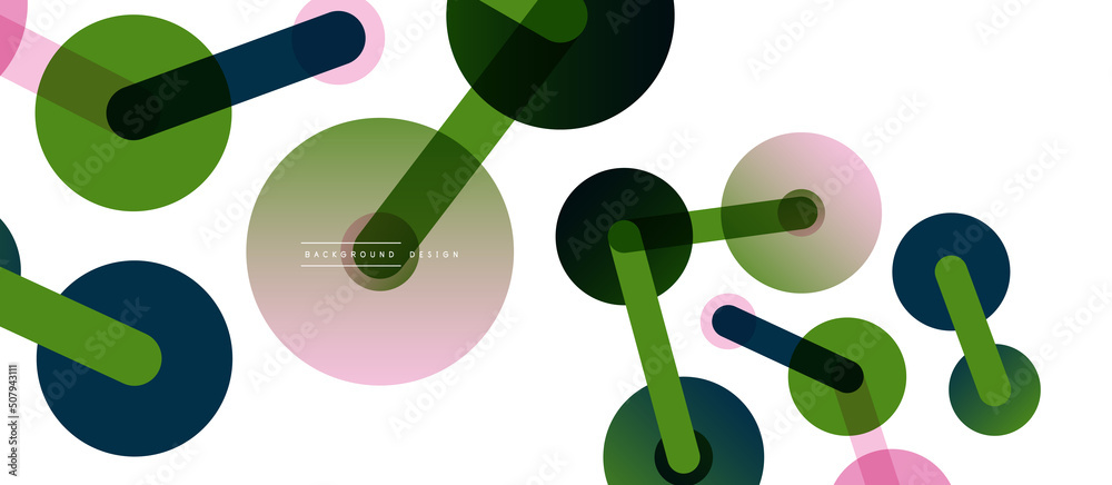 Network concept abstract background. Dots connection. Big data idea. Business template for wallpaper, banner, background or landing