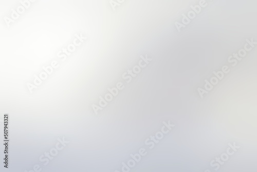 Airy light grey empty background. Delicate gray blur texture. Polished light metal effect.