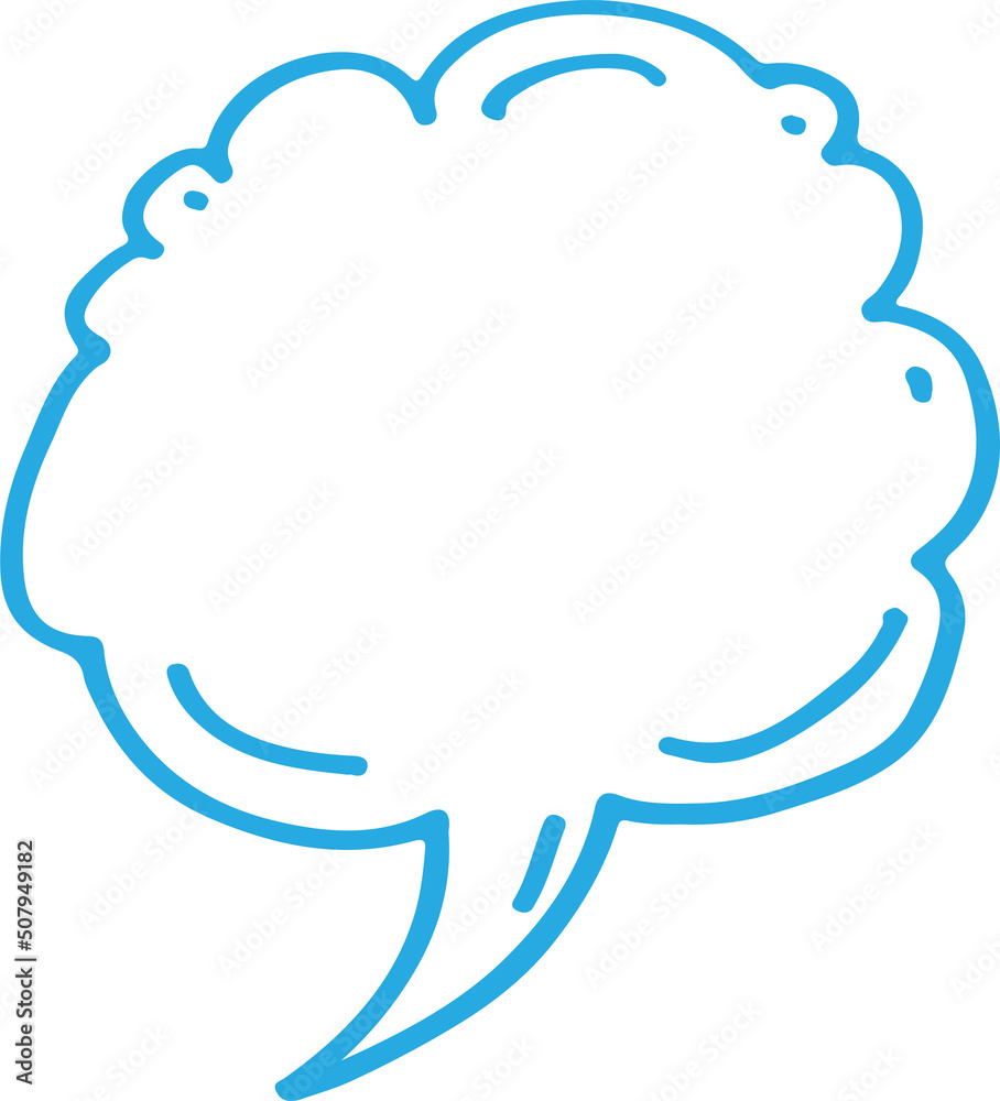 Naklejka premium Speech bubble icon sign symbol design