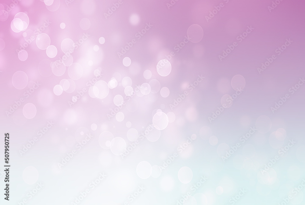 Beautiful gradient background in violet-blue color with bokeh effect. Space for text
