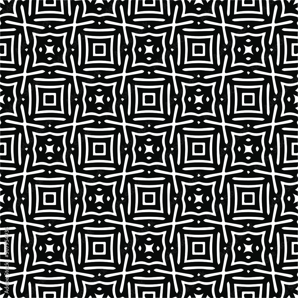 Abstract background with repeat pattern . black and white color. Unique geometric vector swatch. Perfect for site backdrop, wrapping paper, wallpaper, textile and surface design. Abstract background with repeat pattern . black and white color. Unique geometric vector swatch. Perfect for site backdrop, wrapping paper, wallpaper, textile and surface design.