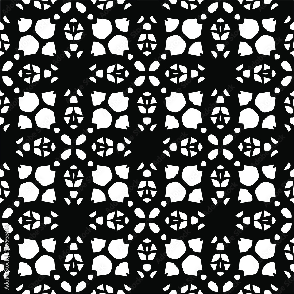 Abstract background with repeat pattern . black and white color. Unique geometric vector swatch. Perfect for site backdrop, wrapping paper, wallpaper, textile and surface design. Abstract background with repeat pattern . black and white color. Unique geometric vector swatch. Perfect for site backdrop, wrapping paper, wallpaper, textile and surface design.
