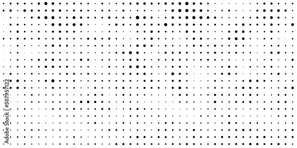 halftone background with dots