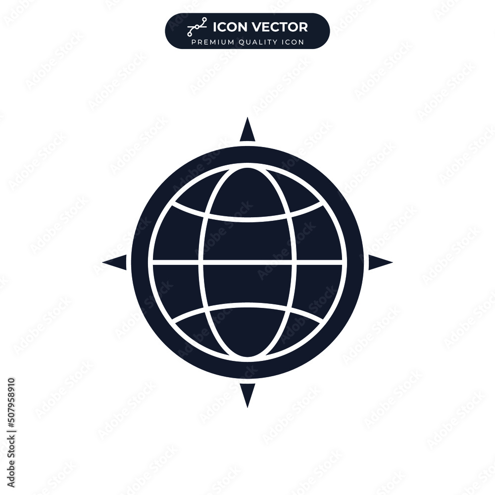 compass icon symbol template for graphic and web design collection logo vector illustration compass icon symbol template for graphic and web design collection logo vector illustration