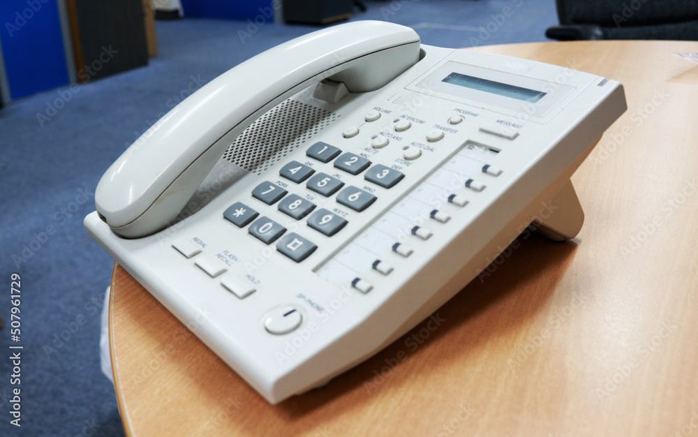 Number keys on the phone to call someone, or for emergency calls. Phones with cables are usually in the office Number keys on the phone to call someone, or for emergency calls. Phones with cables are usually in the office