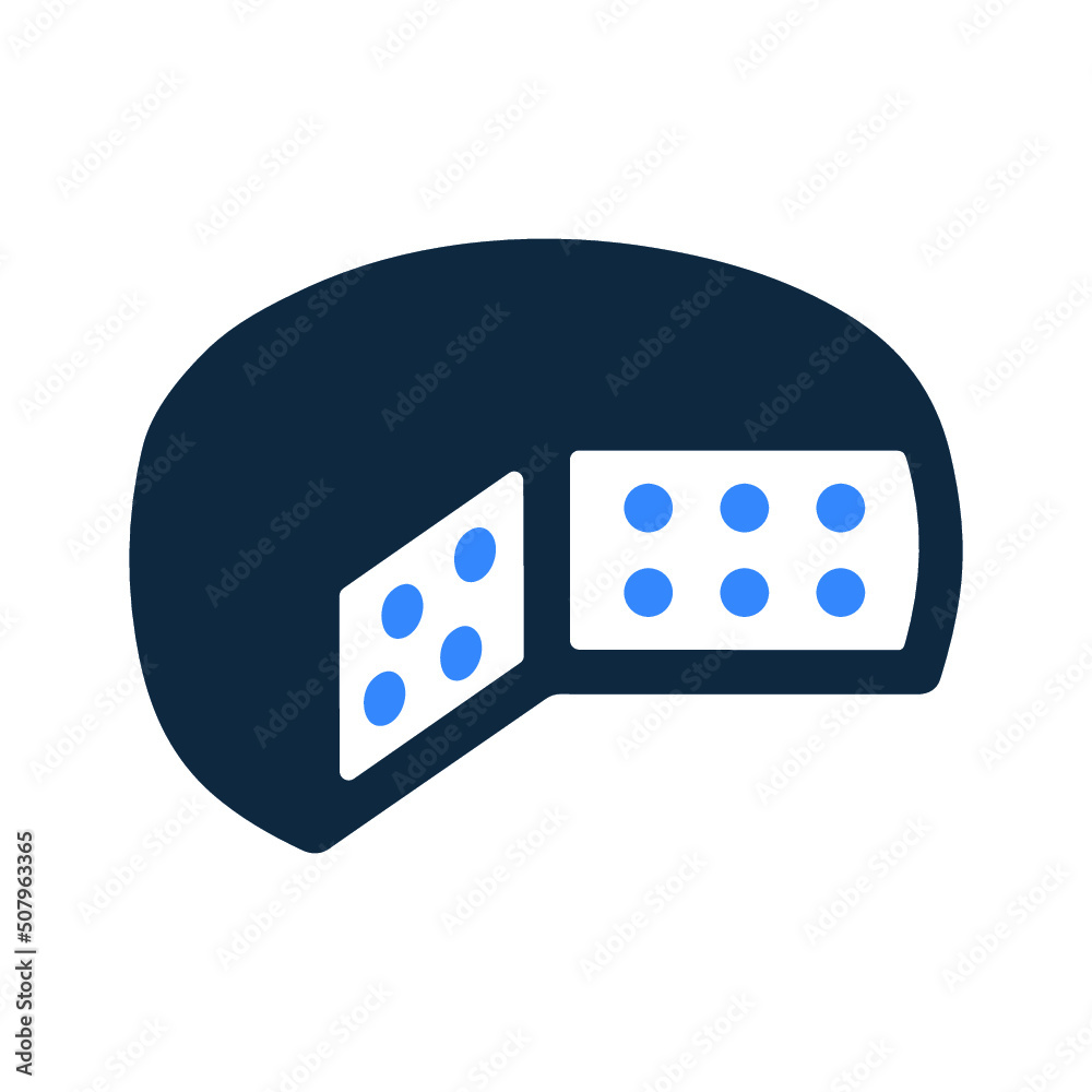 Cheese, dairy icon. Simple editable vector design isolated on a white background. Cheese, dairy icon. Simple editable vector design isolated on a white background.