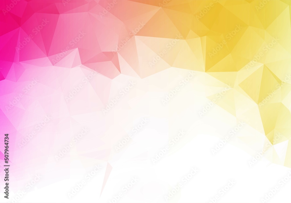 Abstract low poly colorful triangle shapes background