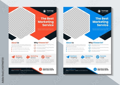 Creative Business flyer Design, Corporate Flyer Template, Brochure Design, Marketing, layout, Annual Report, Poster