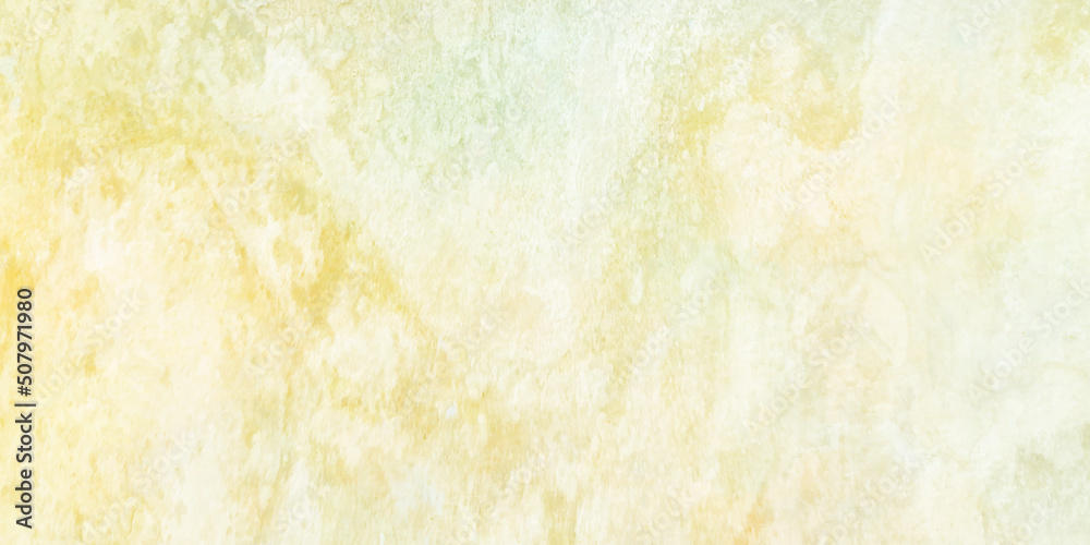 Abstract  yellow texture painted marble texture, Beautiful watercolor shaded paper texture, Colorful decorative grunge texture for wallpaper, cover, decoration and construction.
