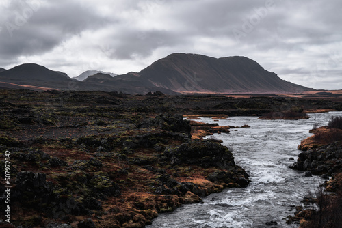 Raue Landschaften auf Island