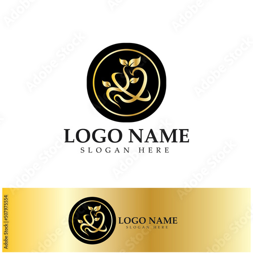 Stomach Health Logo vector illustration design - creative Gastroenterology Healthy Logo element icon, Stomach healthcare icon vector template