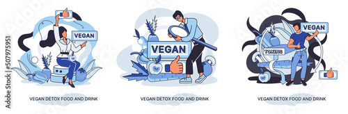 Fitness lifestyle nutrition metaphor. Healthy detox vegan food and drink diet for slimming. Fresh organic vegetable vitamin natural eating, vegetarian healthy antioxidant dieting, wellness nourishment