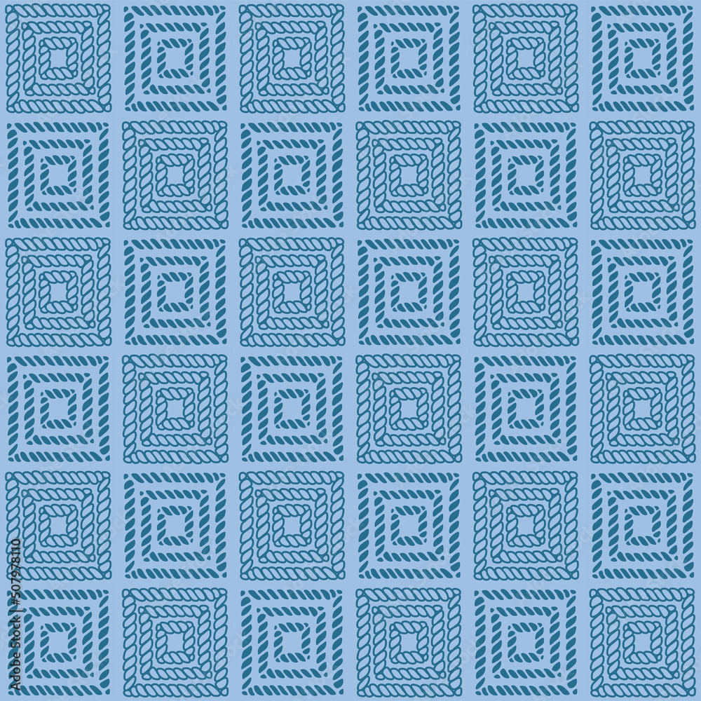 Japanese Lasso Line Checkered Vector Seamless Pattern Japanese Lasso Line Checkered Vector Seamless Pattern
