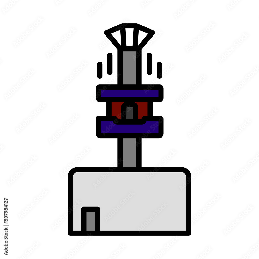 Free-fall Ride Icon Free-fall Ride Icon