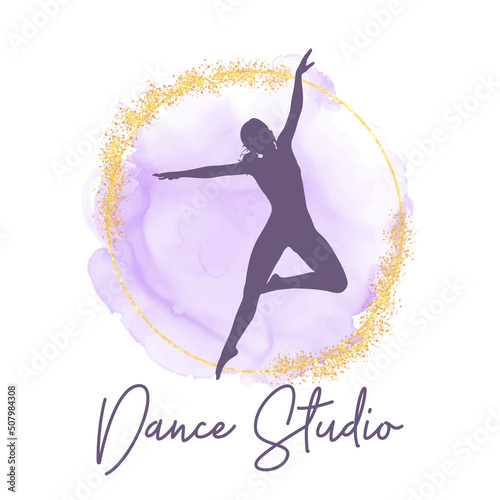dance studio logo design
