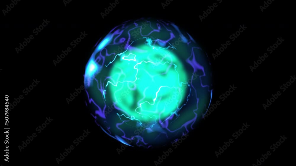 Animated Abstract Colorful Magic Sphere Animated Abstract Colorful Magic Sphere