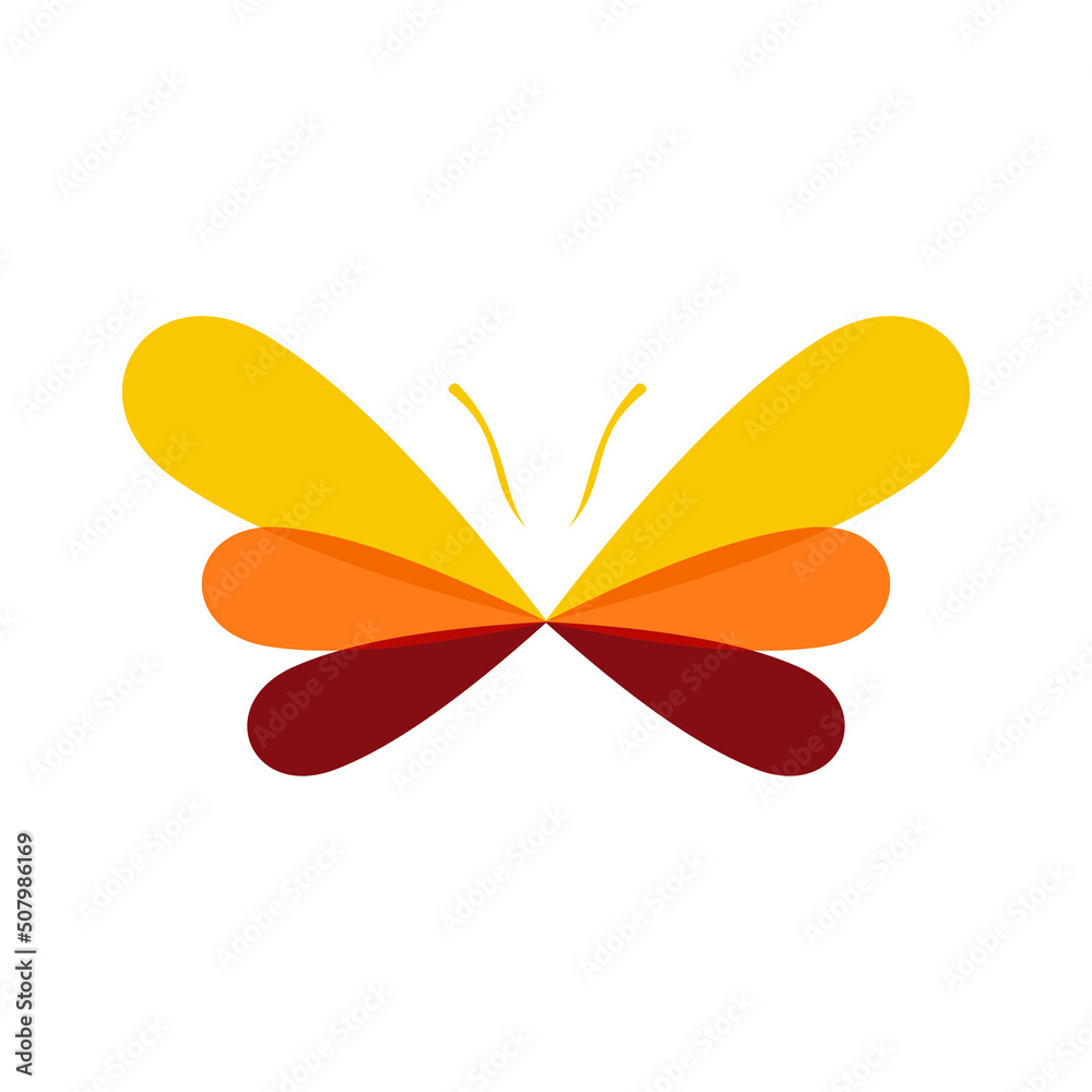 Abstract Butterfly logo template. Logo for beauty, fashion, women, company name. Abstract Butterfly logo template. Logo for beauty, fashion, women, company name.