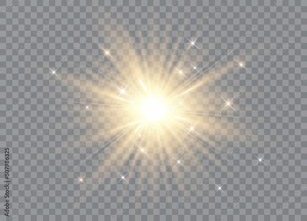 Glow light effect, explosion, glitter, spark, sun flash. Vector illustration. Glow light effect, explosion, glitter, spark, sun flash. Vector illustration.