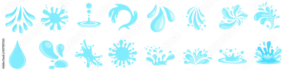Water Splash icon vector set. drops illustration sign collection. Ocean symbol. sea logo. water source mark. Water Splash icon vector set. drops illustration sign collection. Ocean symbol. sea logo. water source mark.