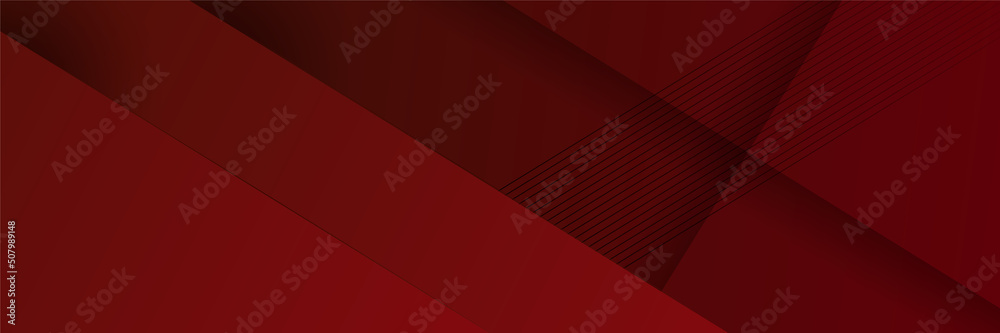 Red abstract banner background Red abstract banner background