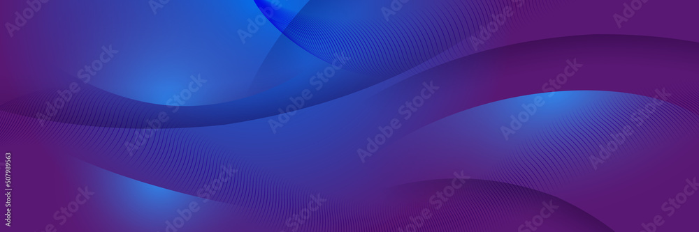 Blue and purple abstract banner background Blue and purple abstract banner background